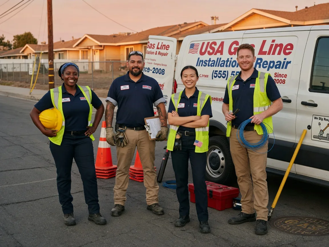 Gas Line Installation company in Mahaffey, PA